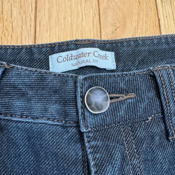 Coldwater Creek Natural Fit Straight Leg Jeans – Size P6 - Picture 3 of 9